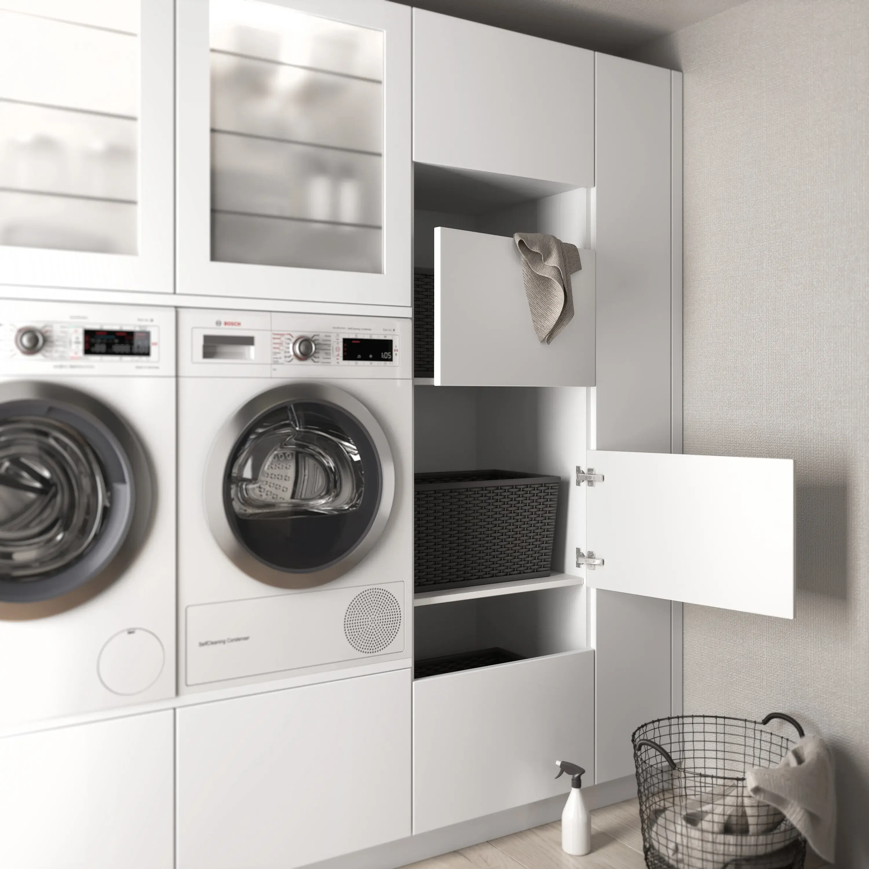 Artego Hauswirtschaftsraum Seitenschrank